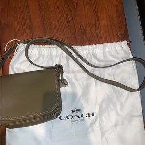 Green Coach Crossbody